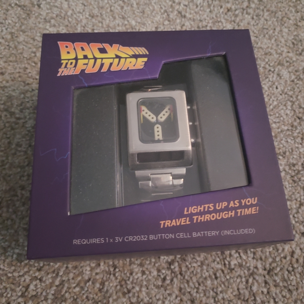NIB Think Geek Flux Capacitor Novelty Watch
